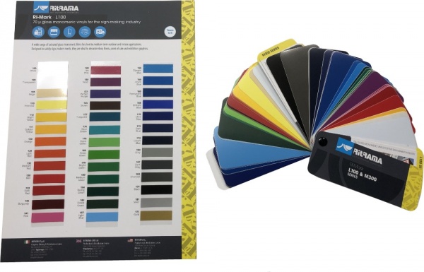 Ritrama Vinyl Colour Chart