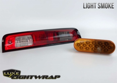 AUXITO 12" X 72" Light Smoke Gloss Vinyl Film – Headlight/Taillight Tint Wrap Roll
