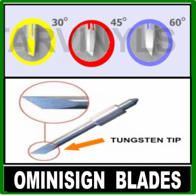 Ominisign Vinyl Cutter/Plotter Blades