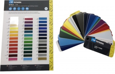 Retma Color Code Chart - Starvinyls Ltd Ritrama Vinyl Colour Chart