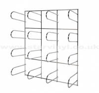 Vinyl Wall Rack 16 Rolls